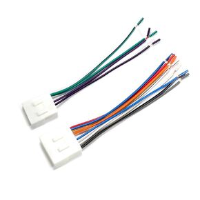 70-7901 Car Stereo Radio Wiring Harness Wire Power Adapter Plug for 1990-2002 Mazda 626 MX6 Miata Millinia MPV Tribute Protege Install Aftermarket Radio Receiver Connector Speaker Wires