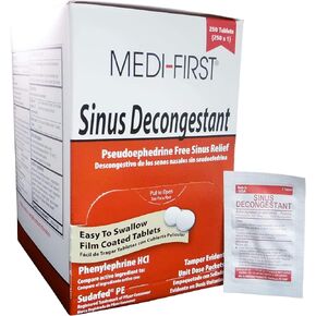 Medi-First Sinus Decongestant