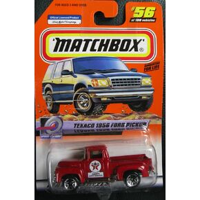 2000 Matchbox Texaco 1956 Ford Pickup Red #56 of 100