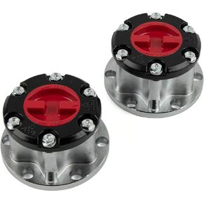 2PCS Wheel Locking Hub for Toyota Pickup 4Runner 1986-1995 Van 1987 1988 1989 T100 1993 1994 1995 2.2L 2.4L 2.7L 3.0L L4 V6 Replaces 43508-35050 43509-35050 4350835050 4350935050
