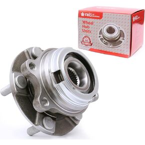 FKG 513294 Front Wheel Bearing Hub Assembly fit for 2007-2012 Nissan Altima (Fits 2.5L 4-Cylinder Models Only), 5 Lugs