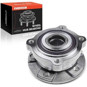A-Premium Front Wheel Bearing and Hub Assembly Compatible with BMW E53 Series - X5 2010-2012, X6 2010-2013