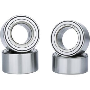 Front and Rear Wheel Hub Bearings Fit for Polaris Ranger 700 500 400 XP EFI 6x6 2x4 4x4 EV, Replaces # 3515088(2PCS) 3515087(2PCS)