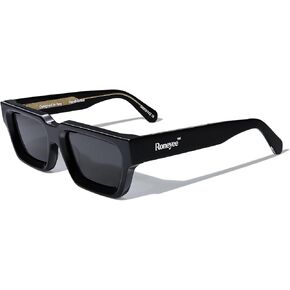 Rectangle Sunglasses Men Womens Trendy Sun Glasses Cool Retro Shades UV Protection Fashion Acetate