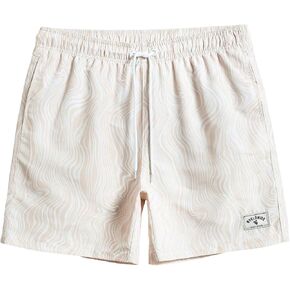 SOLY HUX Men's Swim Trunks Quick Dry Swim Shorts Drawstring Waist Swimwear Bottom Bathing Suits