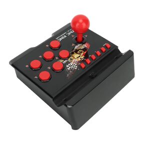 Wired Game Joystick, 4 in 1 Spherical Joystick, Wired Game Controller Street Fighter Arcade Game Fighting Joystick Stick Controller Game Machine Accessories for PS3 PC Android TV