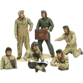 Tamiya Models U.S. Tank Crew Set (European Theatre)