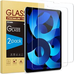 SPARIN [2 Pack Screen Protector Compatible with iPad Air 5/4(10.9 inch), iPad Pro 11 inch, Tempered Glass for iPad Air 5th Generation / 4th Generation（2022/2020）