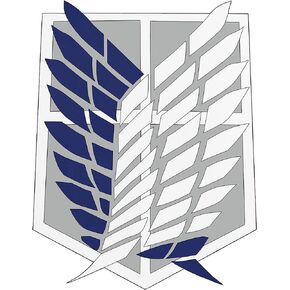 Wings of Freedom -Attack on Titan Vinyl Decal Sticker 4.25 X 3.35 inch SSND -1135