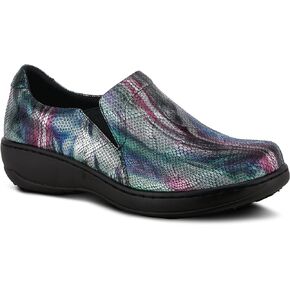 Spring Step Professional Winfrey-Aura Loafers for Women - Comfortable Slip-On Womens Shoes with Round Toe - Ladies Casual Printed Loafers