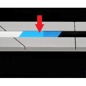 Splicing Tape Open Reel Audio Tabs Die Cut for Tape Decks EZ Peel Roll of 100 Tabs New Item for Maxell, ATR, RMGI, RTM, and Pre-Recorded Tape
