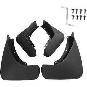 Custom Fit for Mud Flaps Volvo XC60 2018-2023 Mud Splash Guard Front and Rear 4-PC Set