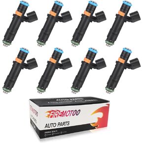 Fuel Injectors Set of 8 Compatible with Ford F150 F250 F350 Expedition Super Duty 2005-2007 5.4 Compatible with Lincoln Mark LT Navigator 5.4L FJ817 5C3Z9F593DA 8S4Z9F593A 2 Holes