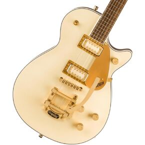 Gretsch Electromatic Pristine LTD Jet Single-Cut 6-String Right-Handed Electric Guitar with Bigsby Tailpiece (White Gold)