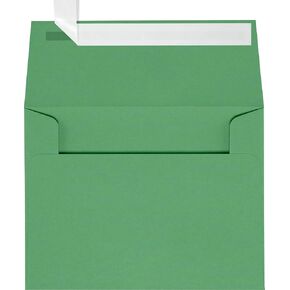 A2 Invitation Envelopes (4 3/8 x 5 3/4) - Holiday Green (50 Qty.)