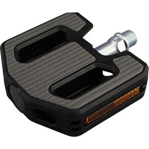 MKS Panamax Platform Pedal 9/16" Soft Grip Polypropylene Composite Body Blk/Grey