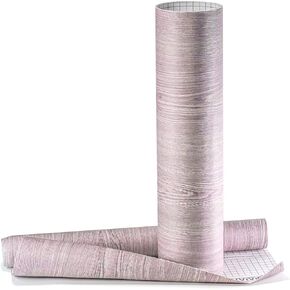 VViViD Red Ash Wood Natural Texture Architectural Vinyl Sheet Film Roll (16 Inches x 6.5 Feet Roll)