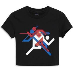 PUMA Women's Olympic Village Wear Tee