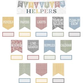 Teacher Created Resources Classroom Cottage Classroom Helpers Mini Bulletin Board (TCR7175)
