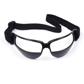 Cosmos Basketball Dribble Training Goggles, No Look Dribbling Goggles Basketball Training Specs for Player Dribbling Training Sports Training Aid, No Glass, Black Color