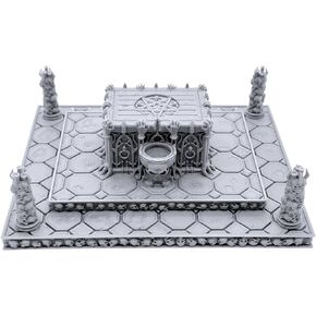 Sacrificial Altar by Printable Scenery, 3D Printed Tabletop RPG Scenery and Wargame Terrain 28mm Miniatures