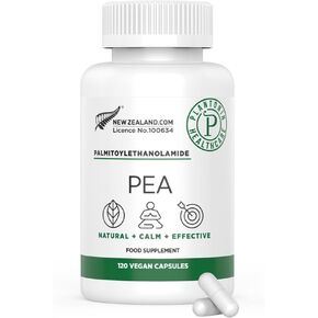Palmitoylethanolamide Pea Supplement 600mg - Micronized Pea Supplements 99% - 2 Months Supply - Advanced Natural Support for Joint Comfort