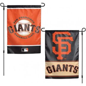Wincraft MLB San Francisco Giants Flag12x18 Garden Style 2 Sided Flag, Team Colors, One Size