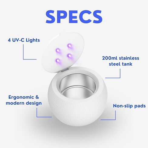 Ultrasonic Cleaner, UV Ultrasonic Cleaner for Aligner, Ultrasonic Bath for Retainer, Whitening Trays, Mouth Guard, Ultrasonic Cleaning Machine, Ultrasonic UV Bath in Saudi Arabia