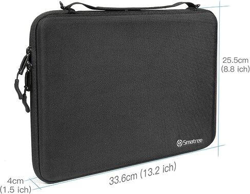 Smatree 13.6inch Hard Laptop Carring Case for 13.6inch MacBook Air 2022/ Dell XPS 13 9310 Case, Samsung Galaxy Book Flex 13inch Sleeve, Samsung 13.3 Galaxy Book2 Pro/Dell XPS 13 9310 2 in 1 Bag in Saudi Arabia