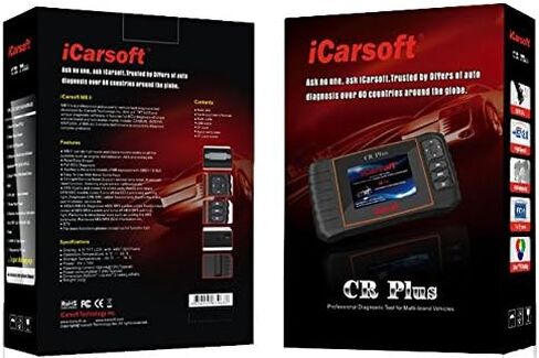 iCarsoft CR Plus الإصدار الجديد من الماسح الضوئي التشخيصي العالمي الاحترافي obd2 للمركبات ذات العلامات التجارية المتعددة in Kuwait