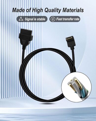 كابل obdii يحل محل 7011U-08، كابل obd 2 مناسب لأعمال xcalibrator x4 والماسح الضوئي موالف sct x4 in Kuwait