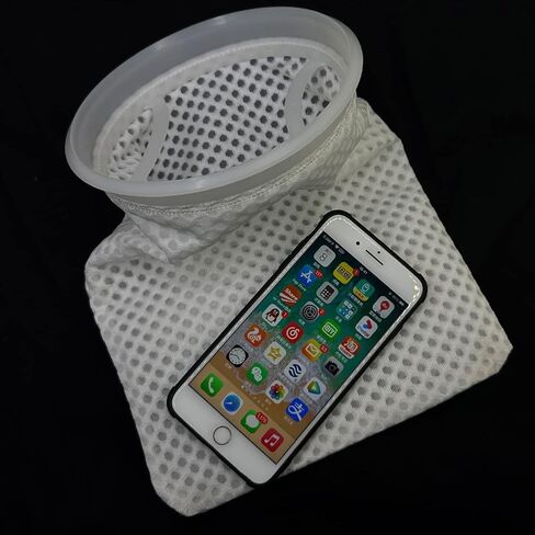 7 in Filter Sock 3D Honeycomb Design Filter Sock, Filter Socks 7 inch, 7 inch Filter Sock for Saltwater Aquarium 7 inch Ring by 12 inch Long Fits Eshopps and Aqueon (4 Pack) in Saudi Arabia
