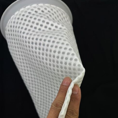 7 in Filter Sock 3D Honeycomb Design Filter Sock, Filter Socks 7 inch, 7 inch Filter Sock for Saltwater Aquarium 7 inch Ring by 12 inch Long Fits Eshopps and Aqueon (4 Pack) in Saudi Arabia