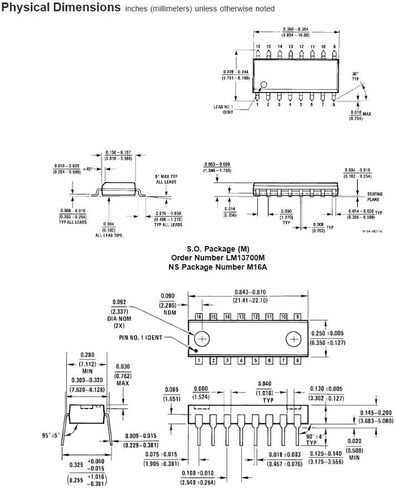 10 قطع LM13700N LM13700 LM مضخمات التوصيل التشغيلية المزدوجة. in Kuwait