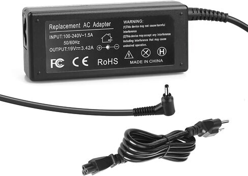 65W AC Charger Fit for Acer Swift 5 3 1 Laptop SF313-(51-52-52G-53-53G) SF314-(41-41G-42-43-51-52-52G-53G-54-54G-55-55G-56-56G-57-57G-58-58G-59-71) SF315-(41-41G-51-51G-52-52G) SF514-(51-52-53-54) in Saudi Arabia