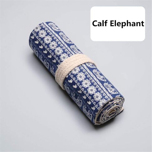 36/48/72 Slots Colored Pencil Wrap Pencils Roll Holder Coloring Pencils Organizer Holder Colored Pen Paint Brush Storage Pouch Portable for Artist Student (Natural color, 72 Slots) in Kuwait