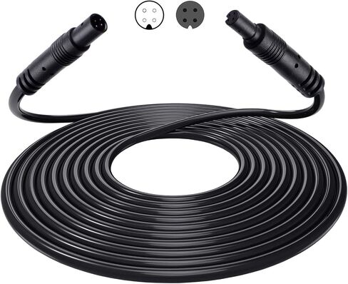 4 Pin Backup Camera Extension Cable 4P Dash Cam Rear View Camera Extension Cord, Mirror Dashcam Rear Camera Extension Cable, Reverse Camera Extension Wire (4Pin-10Ft) in Saudi Arabia