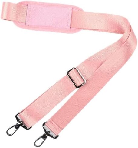 Adjustable 55 Inch Soft Padded Shoulder Strap Replacement with Metal Hooks for Laptop Bag Camera Travel Case in Saudi Arabia