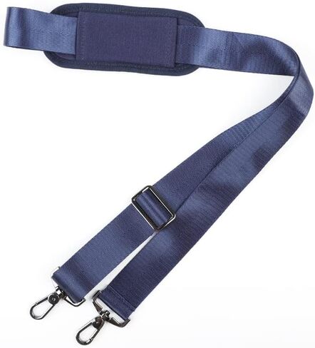 Adjustable 55 Inch Soft Padded Shoulder Strap Replacement with Metal Hooks for Laptop Bag Camera Travel Case in Saudi Arabia