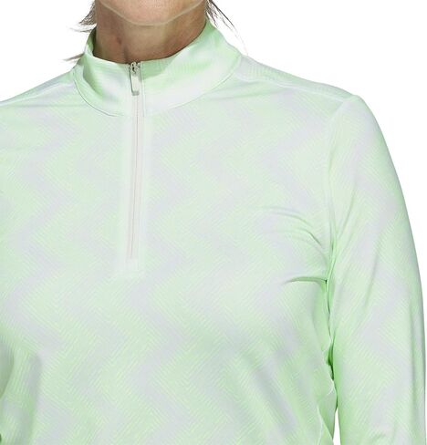 adidas Women's Ultimate365 Printed Quarter-Zip Mock in Saudi Arabia