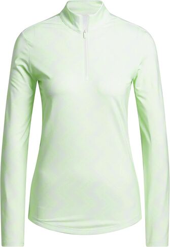 adidas Women's Ultimate365 Printed Quarter-Zip Mock in Saudi Arabia