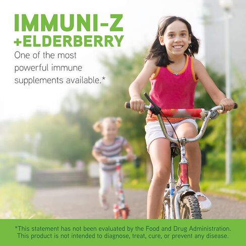 DAVINCI Little Immuni-z + Elderberry - أقراص استحلاب الزنك للأطفال لدعم صحة المناعة والرئتين الصحيتين وأنسجة الحلق * - مع فيتامين D3 والزنك وثمر البلسان والمزيد - نكهة الليمون - 60 قرص استحلاب in Saudi Arabia
