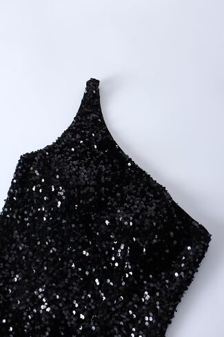 Women's Sequin Long Formal Dresses Off Shoulder Sparkly Dress Sleeveless Cocktail Party Dress Evening Gowns with Side Split in Saudi Arabia