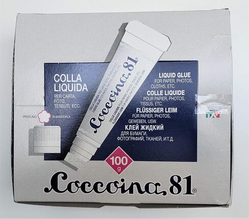 COCCOINA 100 GRAM (3.52 oz) ITALIAN LIQUID GLUE - Coccoina 81 (1) in Saudi Arabia