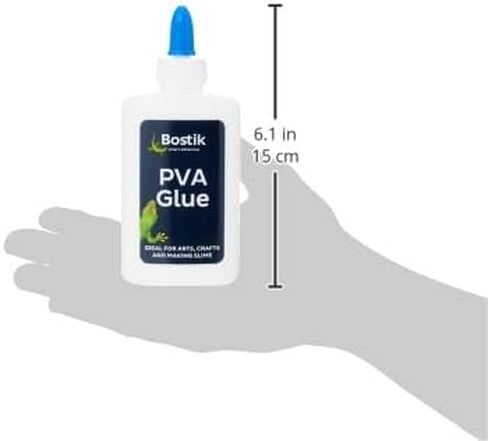 Bostik PVA Glue, Solvent Free Glue for Arts and Crafts, Dries Clear, 118ml Bottle in Saudi Arabia