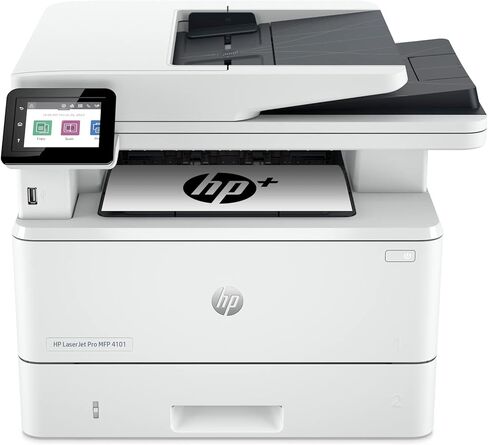 HP LaserJet Pro MFP 4101fdwe Wireless Black & White Printer with HP+ Smart Office Features and Fax (Renewed) in Saudi Arabia