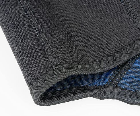 قبعة سباحة طويلة الشعر - قبعات سباحة للنساء والرجال - قبعة حرارية، قبعة صغيرة قابلة للتعديل من نايلون النيوبرين، قبعة سباحة للغوص وركوب الأمواج وقوارب الكاياك والقوارب والغطس in Kuwait