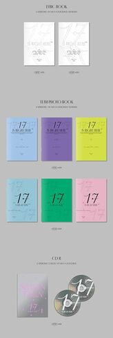 Seventeen 17 is Right HERE أفضل قرص مضغوط لألبوم + ملصق مطوي على العبوة + صندوق الصادر + كتاب الصور + كتاب الأرشفة + كتاب الأغاني + كتاب الصور الخاص بالفريق + بطاقة الصور الفوتوغرافية + تتبع SVT مختوم (نسخة الاستماع) in Saudi Arabia