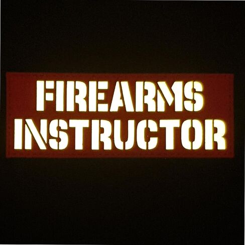 مدرب الأسلحة النارية 3 × 8 باللونين الأحمر والأبيض مع رقعة عاكسة عالية الوضوح in Kuwait