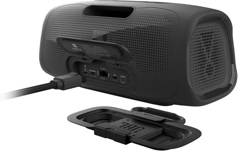 مجموعة السيارة JBL BassPro Go - مجموعة ملحقات السيارة لنقل BassPro Go من مركبة إلى أخرى، قاعدة تثبيت قابلة للفصل وحزام قطع سريع، تجربة استماع سلسة in Saudi Arabia